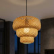 Straw Chandelier Small